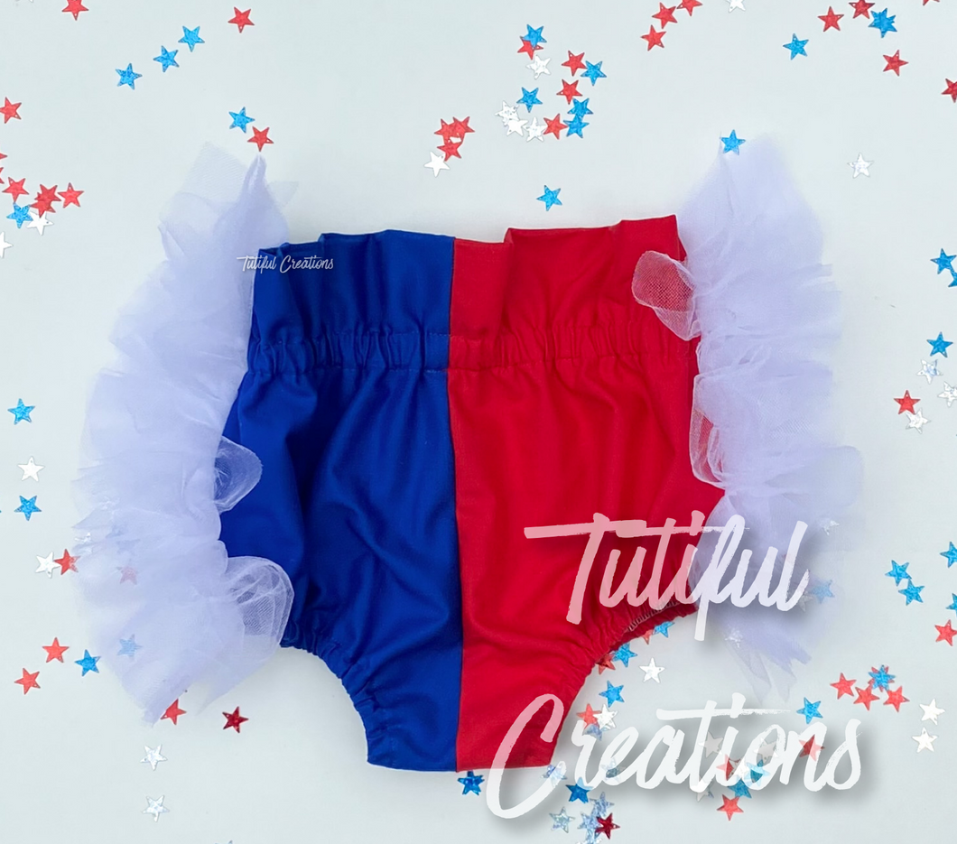 (COLOBLOCK PARTY IN THE USA) Tutiful Tulle Bloomers (high waisted bloomers ONLY)